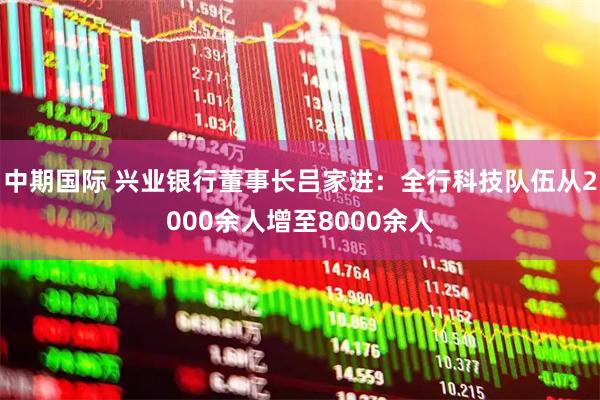 中期国际 兴业银行董事长吕家进：全行科技队伍从2000余人增至8000余人