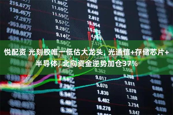 悦配资 光刻胶唯一低估大龙头, 光通信+存储芯片+半导体, 北向资金逆势加仓37%