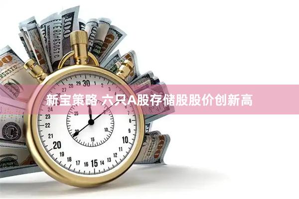 新宝策略 六只A股存储股股价创新高