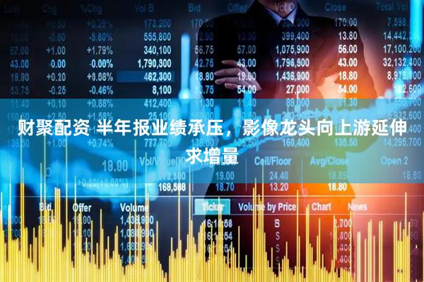 财聚配资 半年报业绩承压，影像龙头向上游延伸求增量