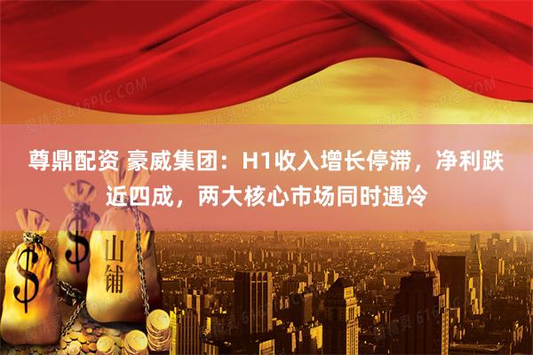 尊鼎配资 豪威集团：H1收入增长停滞，净利跌近四成，两大核心市场同时遇冷
